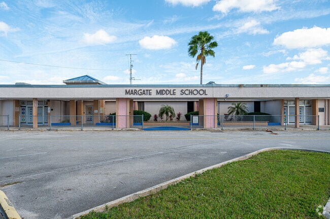 Margate Middle School is serving all students from Coral Lake.