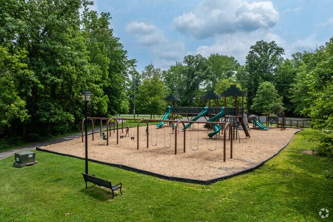 University Park offers walking trails, basketball courts, and playgrounds near Rocklane-Reds Corner.