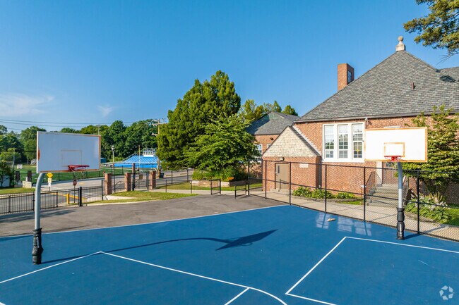 Shoot some hoops at Carrie Palmer Weber Middle School in Port Washington.