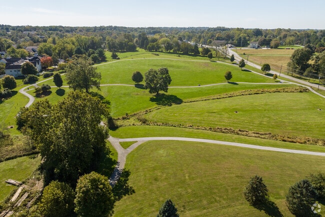 The rolling hills of Applebrook Park draw locals to enjoy the serene beauty.