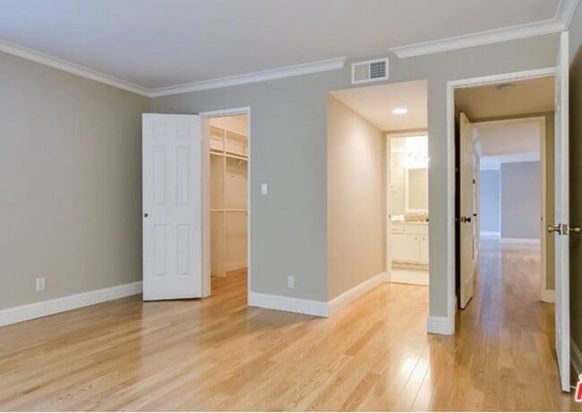 Master Bedroom with walk in closet and full restroom