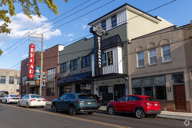 Broad Street in Souderton features local shops, eateries, and vibrant energy.