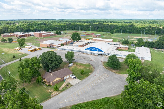 There is plenty of green space at Byhalia Elementary.