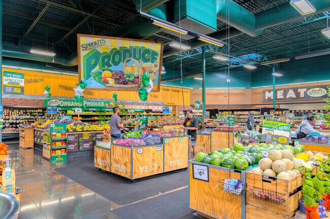 Fresh produce can be purchased at the North West Elk Grove Sprouts Farmers Market.