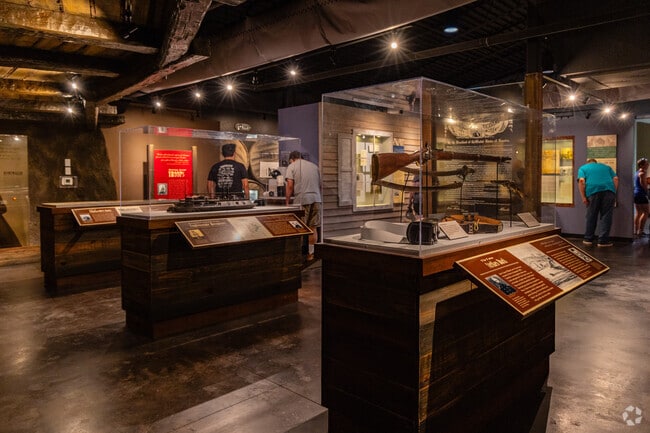 Fort Defiance has a visitors center with a museum to learn about the history of the area.