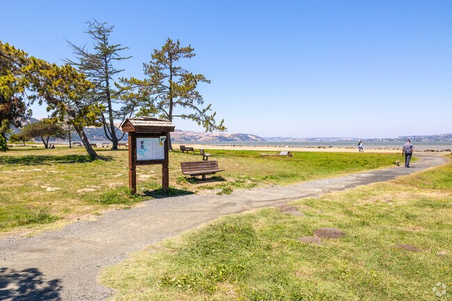 Explore the trails at Radke Martinez Regional Shoreline Park in Mountain View-Martinez, CA.