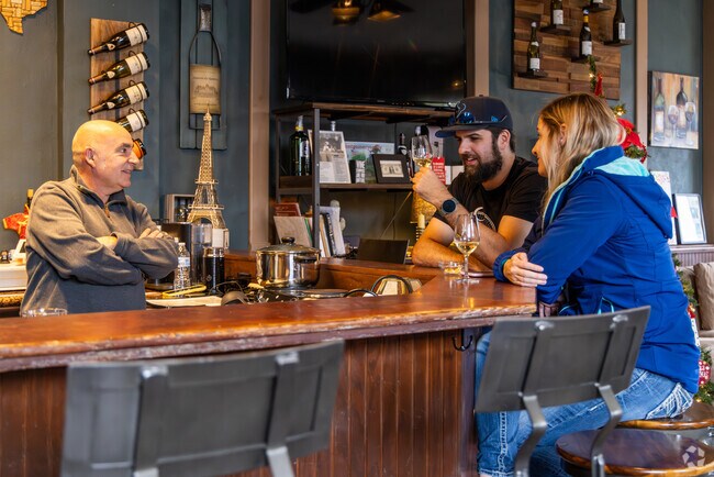 Stop in at H-Wines in downtown Montgomery to try Fench and American wines.