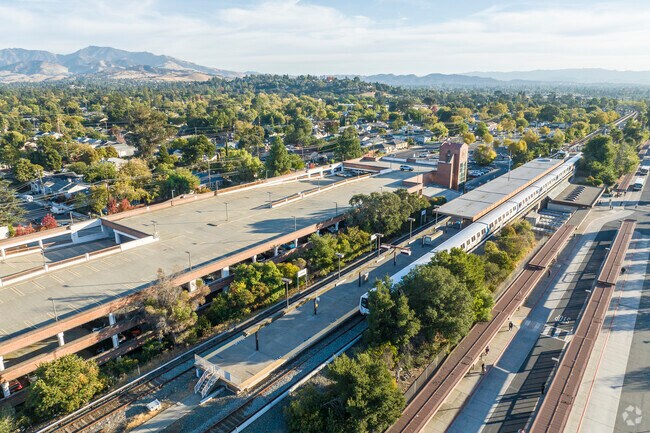 The Concord BART station is a short walk from Cowell Terrace.
