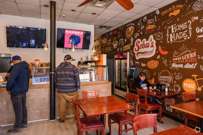 Seba's is a Colombian-Dominican bake shop and cafe in Ridgefield Park.