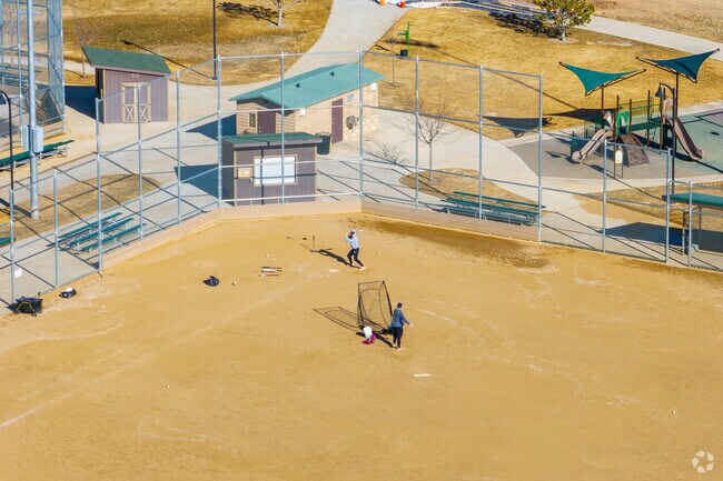 Practice your swing on the baseball diamonds at Wellington Community Park in Fort Collins.