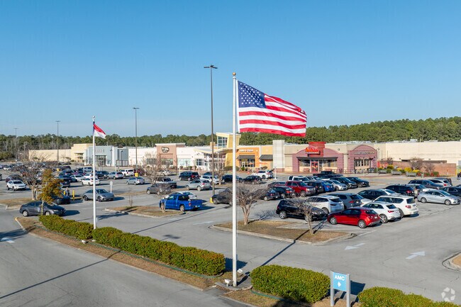 Jacksonville Mall is home to over 60 stores with Belk and JC Penney as anchors.