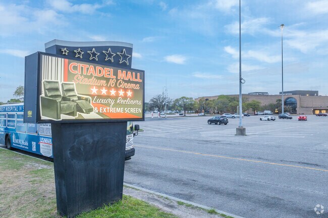 Locals can catch the latest movie hits at the Citadel Mall Cinemas.