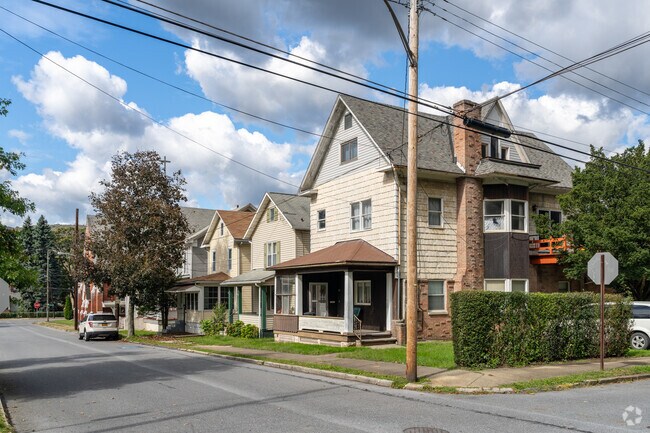 Rows of traditional homes line the streets of Coopersdale.
