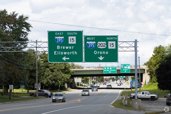 Downtown Bangor provides easy access to Interstate 395.