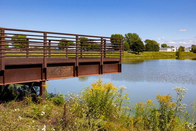 Scenic Rotary Park in Dekalb Illinois is perfect for nature lovers.