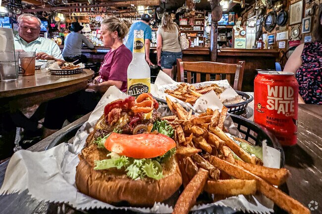 The Anchor Bar & Grill is a unique establishment serving tasty burgers and fries.