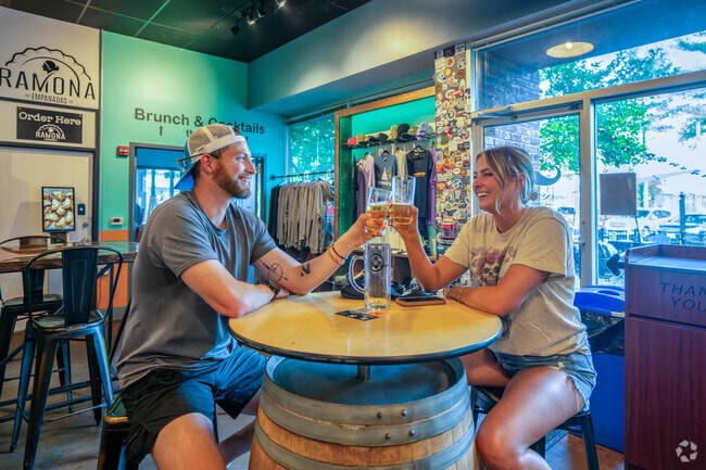 Crooked Run Fermentation in Sterling has a great selection of beers to choose from.