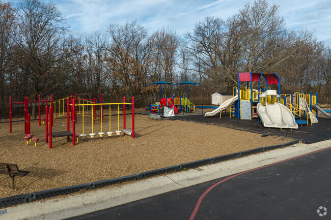 George R. Robinson Elementary School has an imaginative playground.
