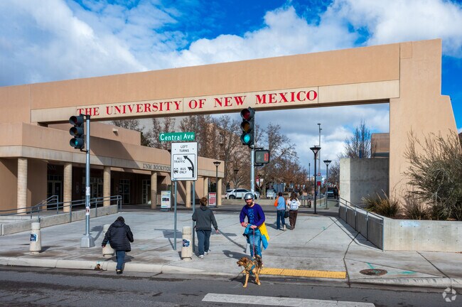 Explore UNM, located on Central Ave, part of the iconic Route 66 in University Heights.