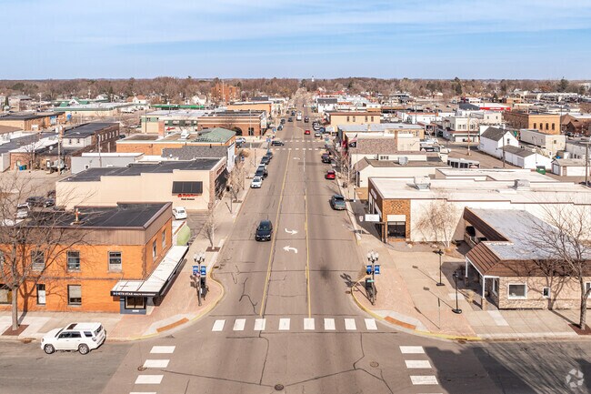 Cambridge's charming Main Street is home to a variety of small businesses and restaurants.