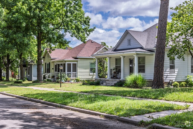 Older homes fill out the Wilson-Hutton neighborhood.