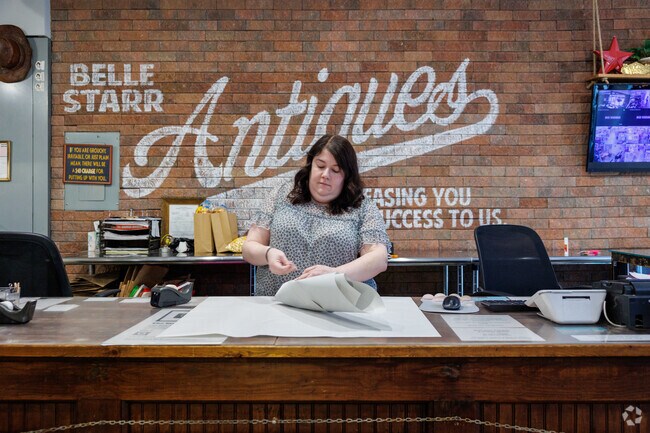 Belle Starr Antiques is a popular shopping place in Downtown Fort Smith.