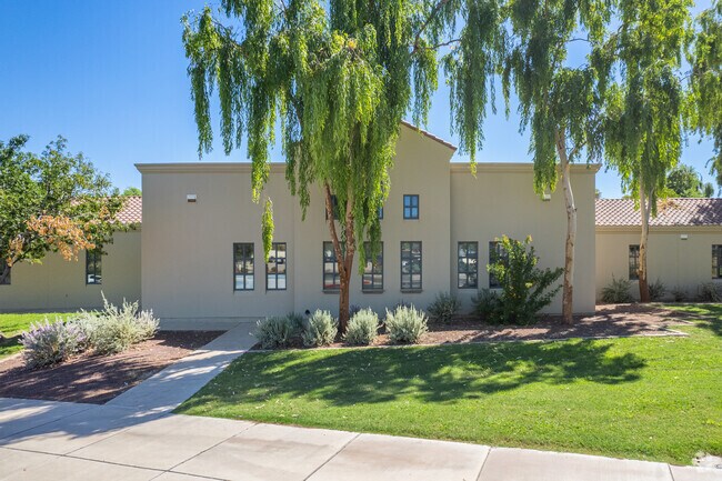 The main academic building at Verrado Middle School in Buckeye.