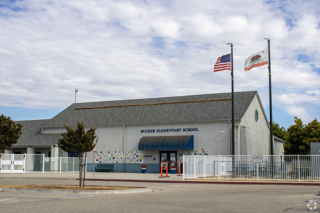 A wide shot for Rucker Elementary School.