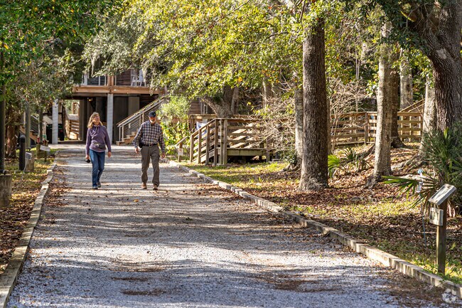 Visitors to the Pascagoula River Audubon Center in Moss Point enjoy walking the grounds there.