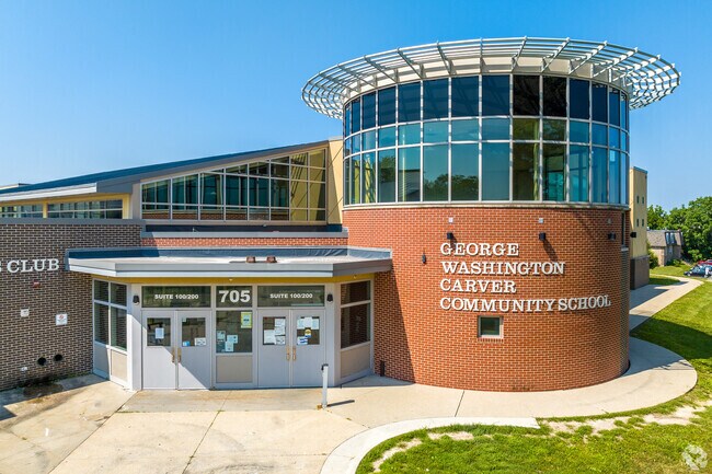 Carver Elementary School serves students in grades K-5.