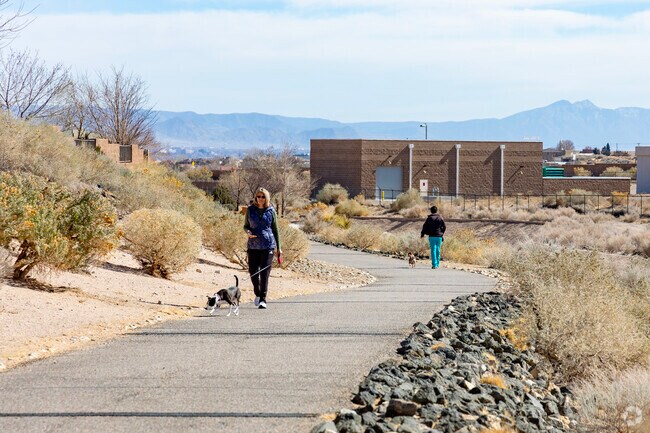 Locals love Cabezon for it's safe and quiet walking trials.