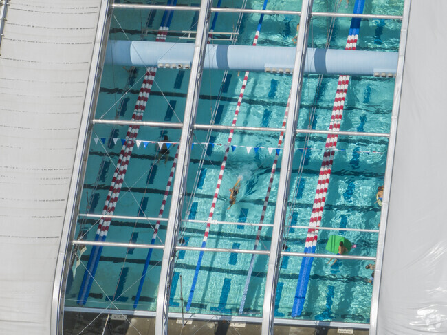 The Hood River Aquatic Center is a great place to practice your butterfly stroke.