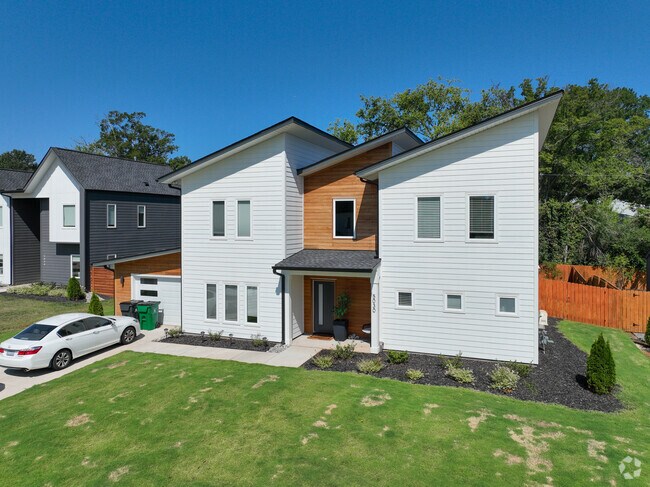 Locals live in modern homes in a new neighborhood in the Eastland-Wilora Lake.