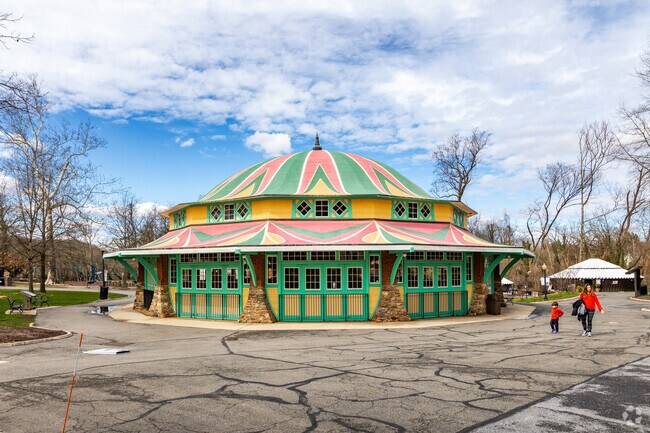 Step back in time at Glen Echo Park's carousel, offering timeless fun for the whole family.