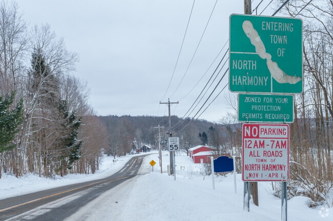 North Harmony sits within the Chatauqua County of New York and reported a population of nearly 2,200 residents in 2020.