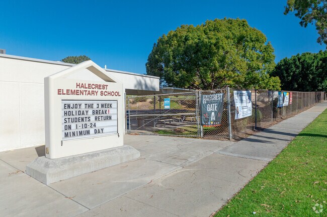 Explore the world of knowledge at Halecrest Elementary School in Chula Vista.