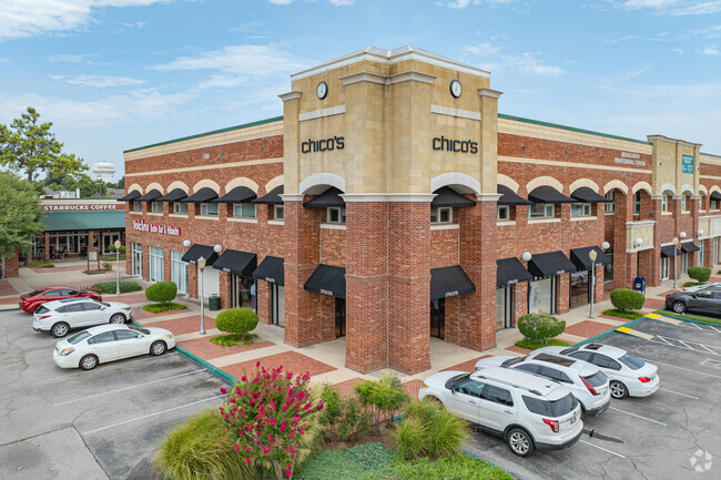 Get lunch, a workout and some new clothes in the Brookhaven Village.