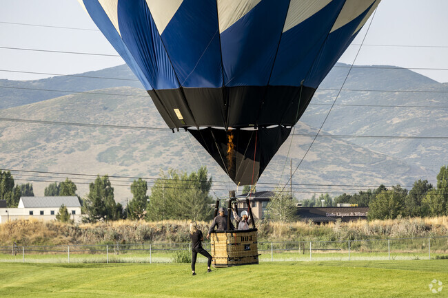 Hot air ballooning is a popular activity that
