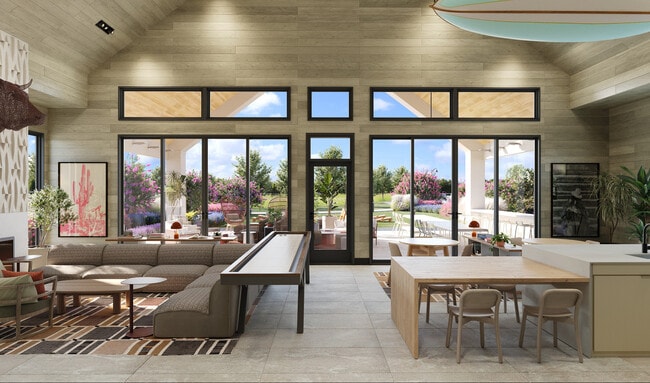 Oxenfree Rowlett Fieldhouse living room.