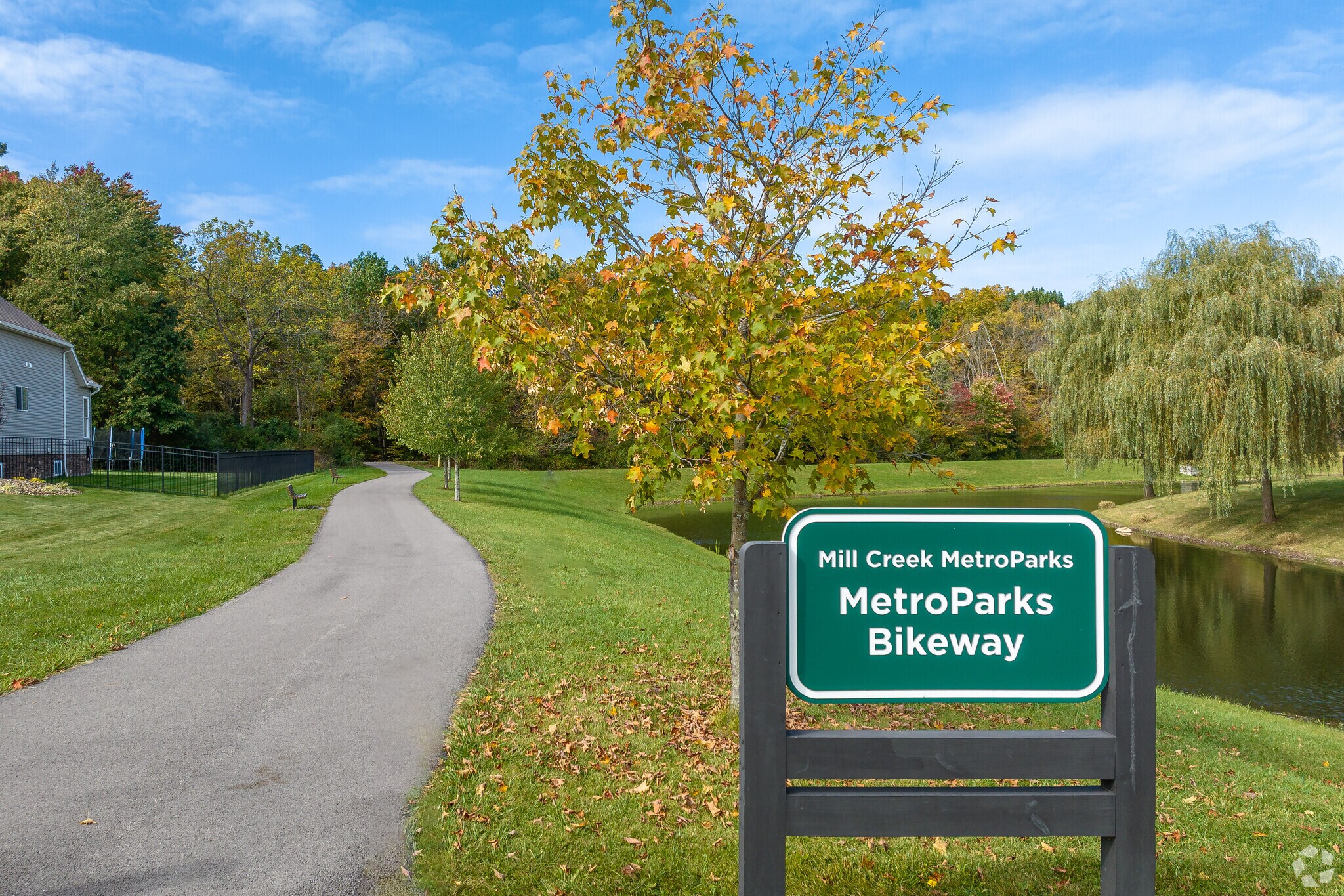 Metro Parks Bikeway is located in the Austintown neighborhood.