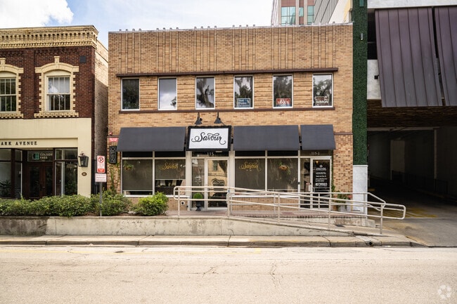 Savour is a high-end steakhouse and seafood restaurant.