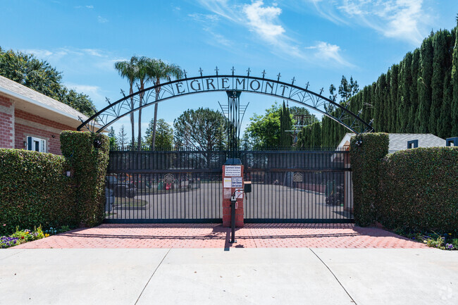 The entry gate at Egremont School provides extra security measures for the children's safety.
