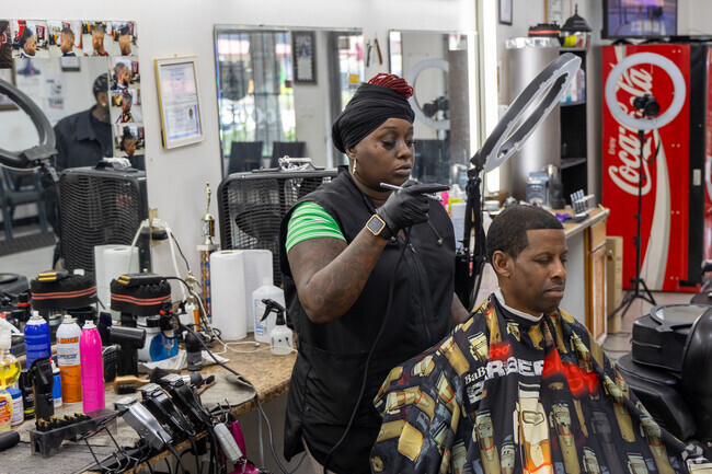 World Class barbers is just outside the Bates neighborhood and offers the best cuts.