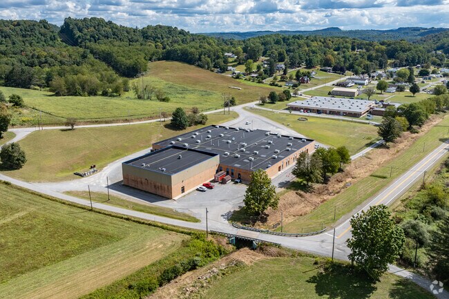 Kids have access to fun playgrounds at Philippi Middle School.