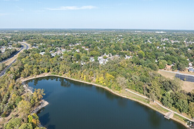Fisherman of Collett Park can toss a line in at Maple Avenue Nature Park.