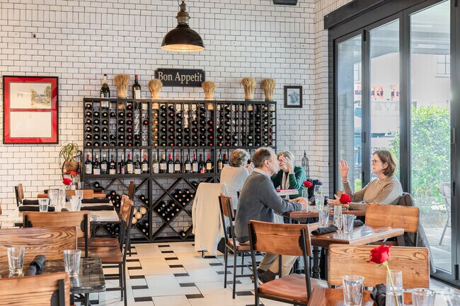 Echo Farms-Rivers Edge is just a short drive from the delicious pastries at Far From France Bakery & Bistro.