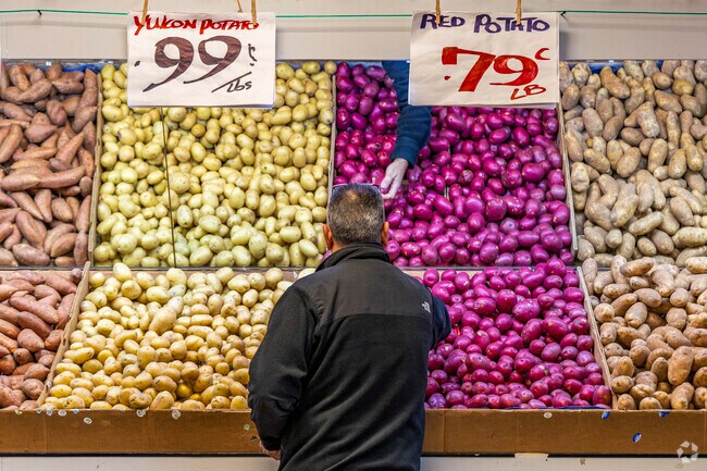Villager Farmers Market offers a large variety of produce and fresh vegetables.