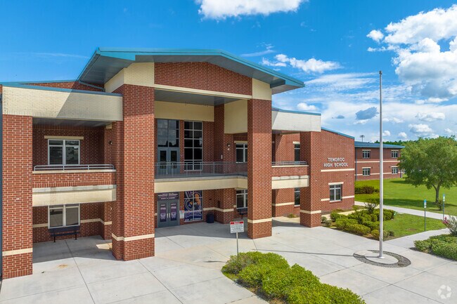 Opened in 2008, Tenoroc High School is located on Saddle Creek Road in Lakeland, FL.