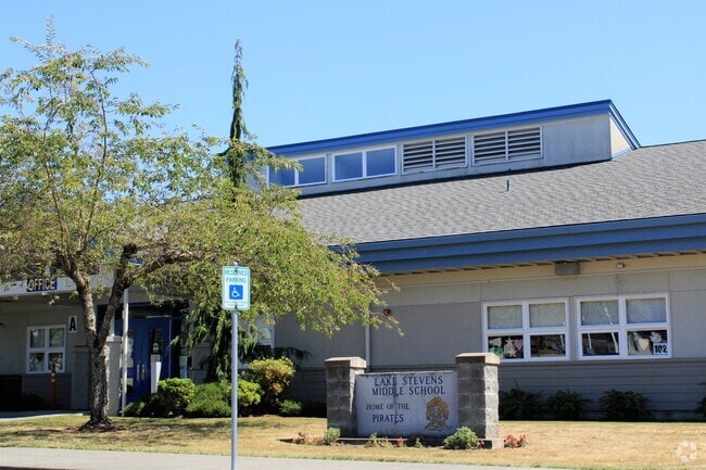 Middle Schoolers attend Lake Stevens Middle School in the West Lake Stevens.
