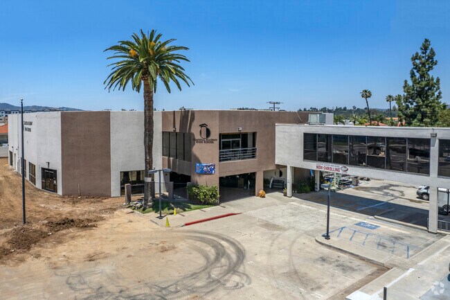 The main entrance of the Classical Academy High School in Escondido.
